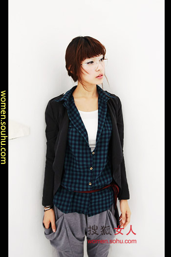 衬衫 格子 多彩 换季