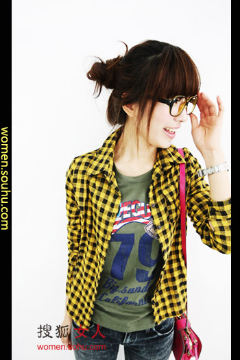 衬衫 格子 多彩 换季