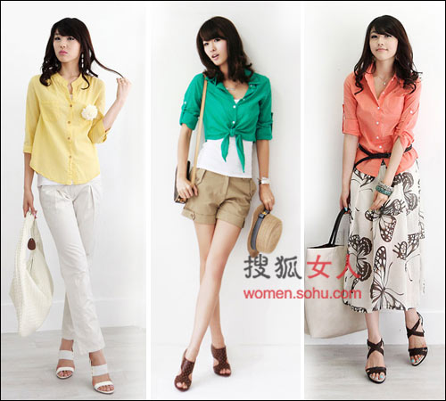 衬衣,换季,好搭,告别,平凡,变亮丽,时尚,服装