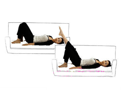 沙发减肥操step12